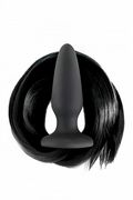 Plug Anale con Coda Filly Tails 10cm Nero