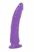 Dildo Basix Rubber Works Slim 21cm Viola