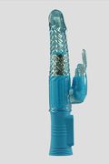 Vibratore Rabbit Slim Vibe 23 cm Azzurro