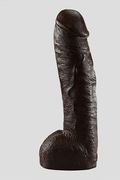 Dildo Maxi Hung VAC-U-LOCK Nero 32cm