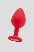 Plug Anale Large Diamond Rosso 8cm