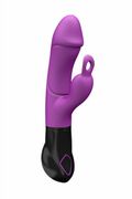 Vibratore Rabbit Ares 20cm Viola