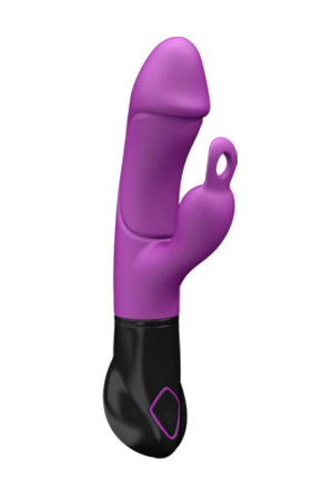 Vibratore Rabbit Ares 20cm Viola