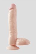 Dildo Maxi Basix Dong con Ventosa 30cm Carne