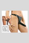 Strap On Slip con Fallo Anale e Vaginale Interni 18cm